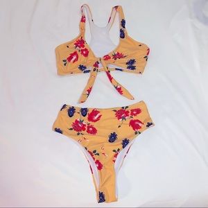 SHEIN Yellow Bikini